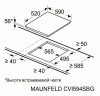 Индукционная варочная панель MAUNFELD CVI594SBG