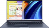 Ноутбук ASUS Vivobook X1502ZA-BQ1954, 15.6" (1920x1080) IPS/Intel Core i5-12500H/8ГБ DDR4/512ГБ SSD/Iris Xe Graphics/Без ОС, синий (90NB0VX1-M02SU0)